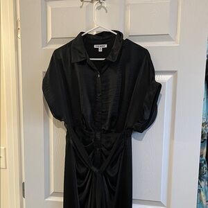 Steve Madden Black Long Sleeve Dress